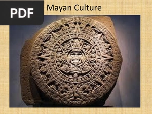 Mayan Culture (Inglés) (Presentación)