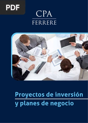 Proyectos de inversión y planes de negocio