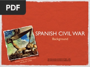 Spanish Civil War (Inglés) (Presentación)