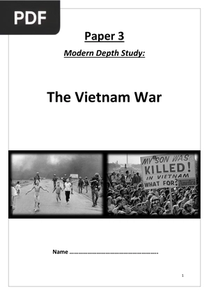 The Vietnam War (Inglés)