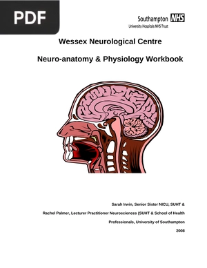 Wessex Neurological Centre Neuro-anatomy & Physiology Workbook (Inglés)