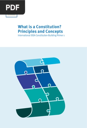 What is a Constitution? Principles and Concepts (Inglés)