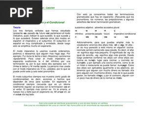 Lección 5 - comparativos y otros tiempos verbales