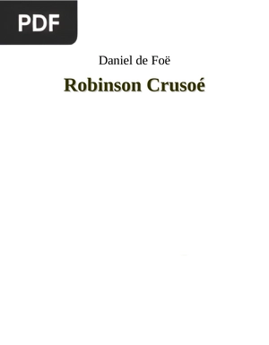 Robinson Crusoé