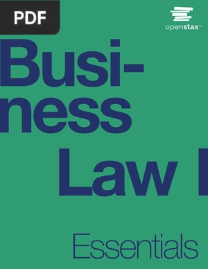 Business Law I Essentials (Inglés)