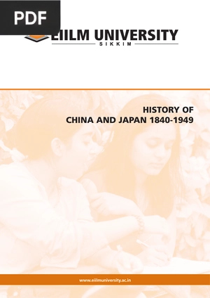 History of China and Japan 1840-1949 (Inglés)