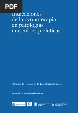 Indicaciones de la ozonoterapia en patologías musculoesqueléticas