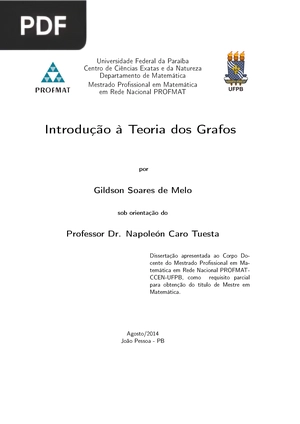 Introdução à teoria dos grafos (Portugués)