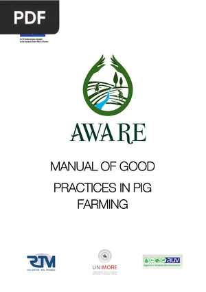 Manual of good practices in pig farming (Inglés)