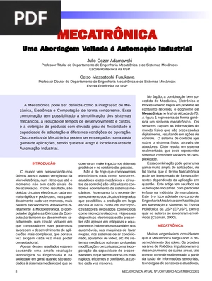 Mecatrônica (Portugués) (Artículo)