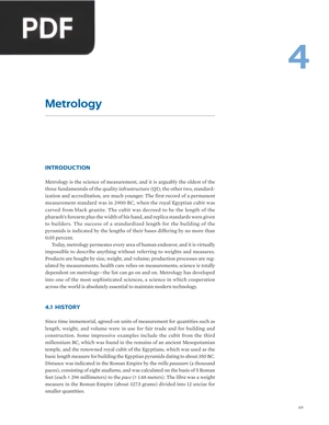 Metrology (Inglés)