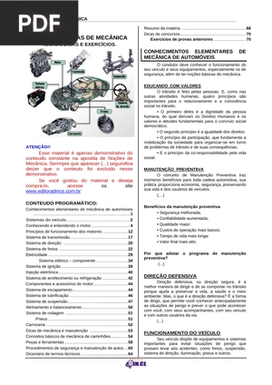 Noções básicas de mecânica (Portugués) (Artículo)