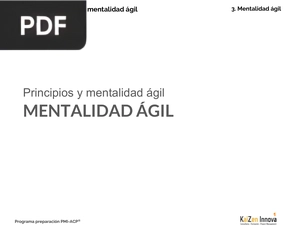 Principios y mentalidad ágil