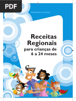 Receitas Regionais para crianças de 6 a 24 meses (Portugués)