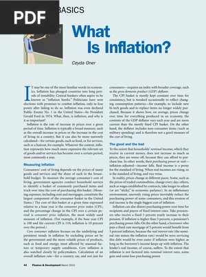 What Is Inflation? (Inglés) (Artículo)