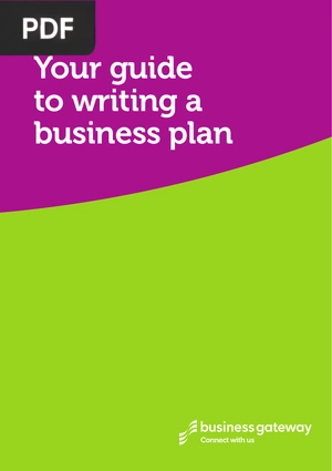 Your guide to writing a business plan (Inglés)