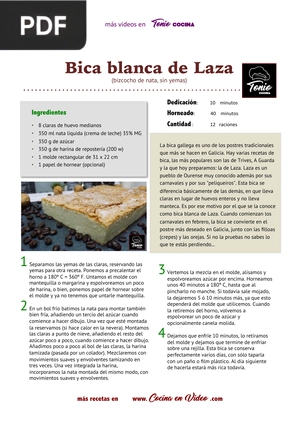 Bica blanca de Laza