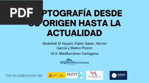 Criptografía desde su origen hasta la actualidad (Presentación)