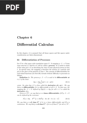 Differential Calculus (Inglés)