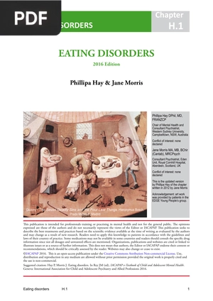 Eating Disorders (Inglés)