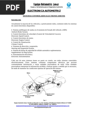 Electrónica automotriz