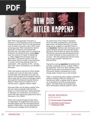 How did Hitler happen (Inglés) (Artículo)