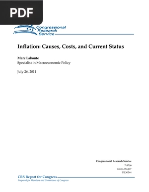 Inflation: Causes, Costs, and Current Status (Inglés)