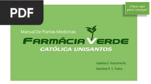 Manual De Plantas Medicinais (Portugués) (Presentación)