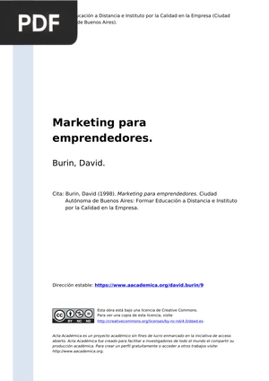 Marketing para emprendedores