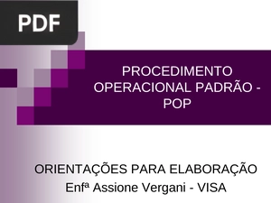 Procedimento operacional padrão (Portugués)