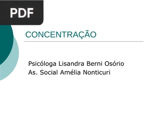 Concentração (Apresentação)