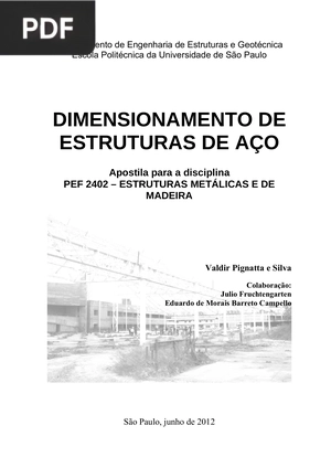 Dimensionamento de estruturas de aço (Portugués)