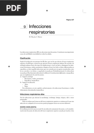 Infecciones respiratorias