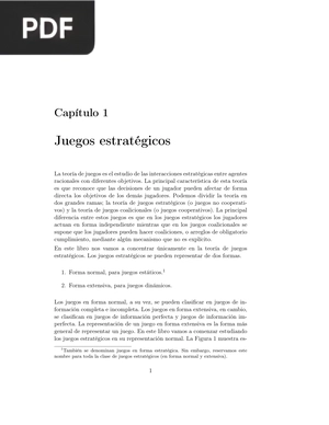 Juegos estratégicos