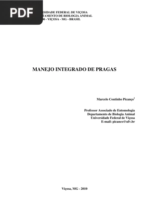 Manejo Integrado de pragas (Portugués)