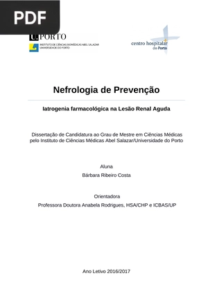 Nefrologia de Prevenção (Portugués)