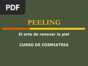 Peeling El arte de renovar la piel (Presentacion)