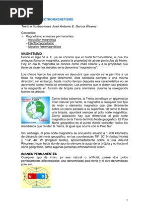 Qué es el electromagnetismo (Artículo)