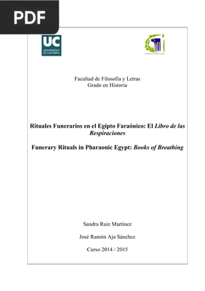 Rituales Funerarios en el Egipto Faraónico: El Libro de las Respiraciones