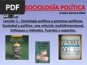 Sociología política (Presentación)