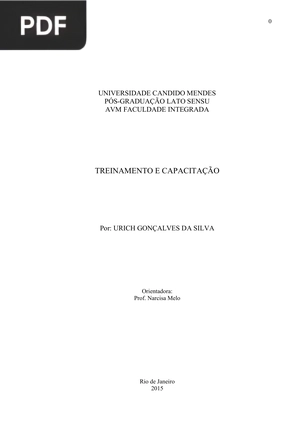 Treinamento e capacitação (Portugués)