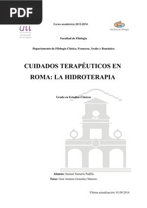 Cuidados terapéuticos en Roma: La hidroterapia