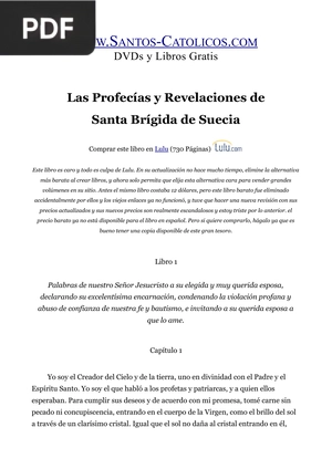 Las Profecías y Revelaciones de Santa Brígida de Suecia