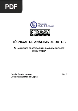 Técnicas de análisis de datos