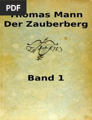 Der Zauberberg - Erster Band (La montaña mágica I)