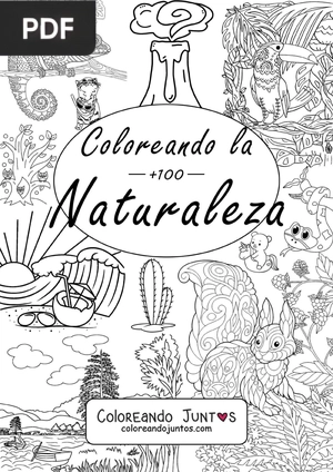 Libro de Naturaleza para Colorear