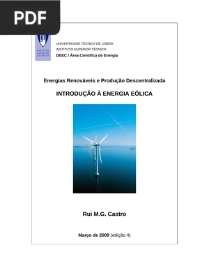 Introdução à energia eólica (Portugués)