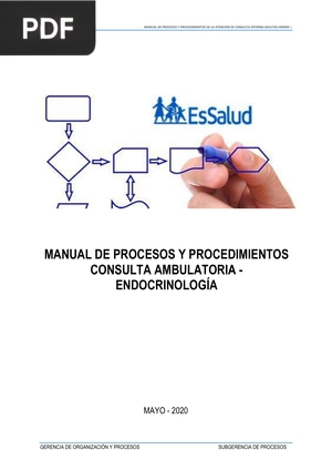 Manual de Procesos y Procedimientos Consulta Ambulatoria - Endocrinología