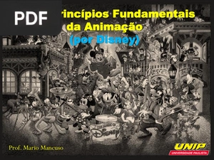 Os 12 Princípios Fundamentais da Animação (Por Disney) (Portugués) (Presentación)