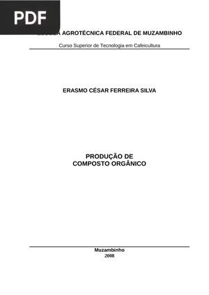 Produção de composto orgânico (Portugués)